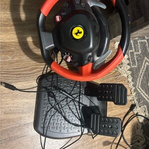 Thrustmaster Ferrari 458 Spider (4460105) Wheel And Pedals Set NO ADAPTER